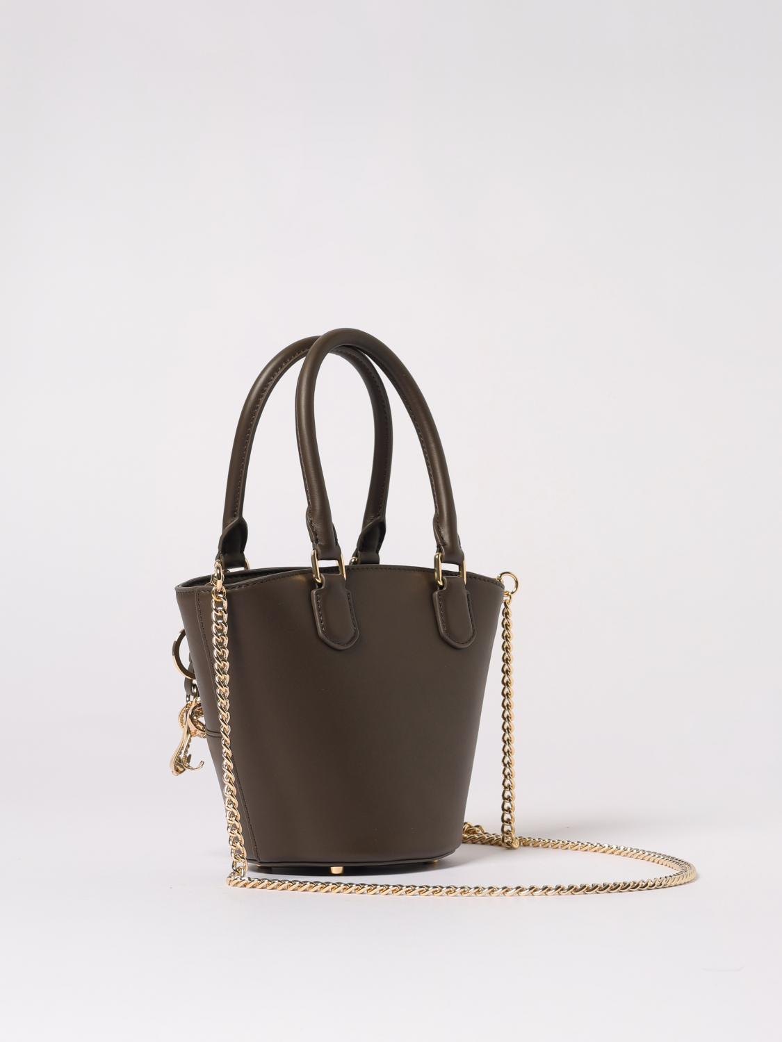 [Self-portrait] Tote bag FW25 PF25314ABR BROWN