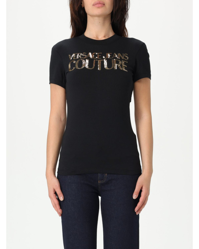 [VERSACE JEANS COUTURE] T-shirts Short Sleeve FW25 78HAHE00CJ02E 899