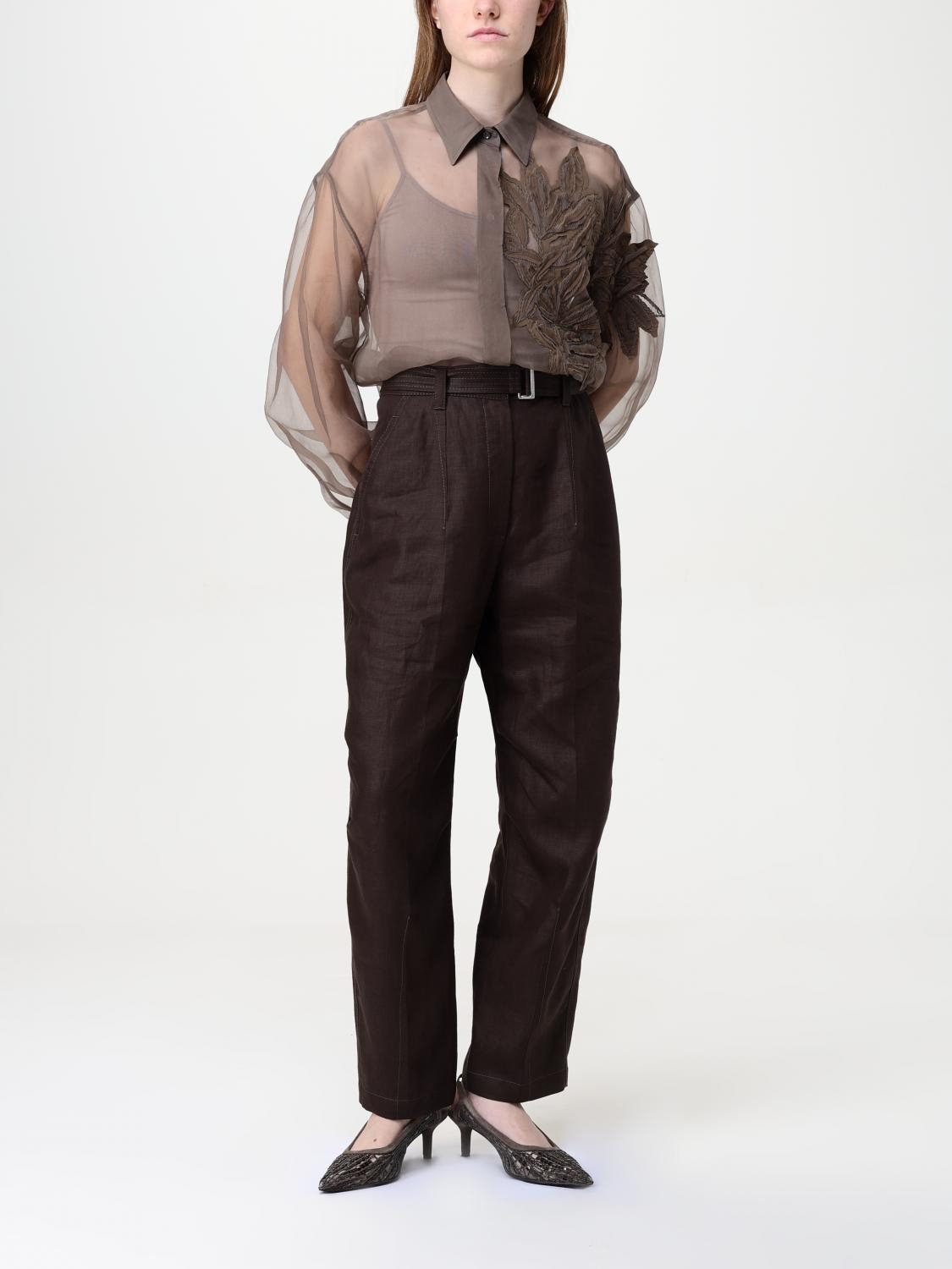 [Brunello Cucinelli] Trousers FW25 ML142P8559 C273