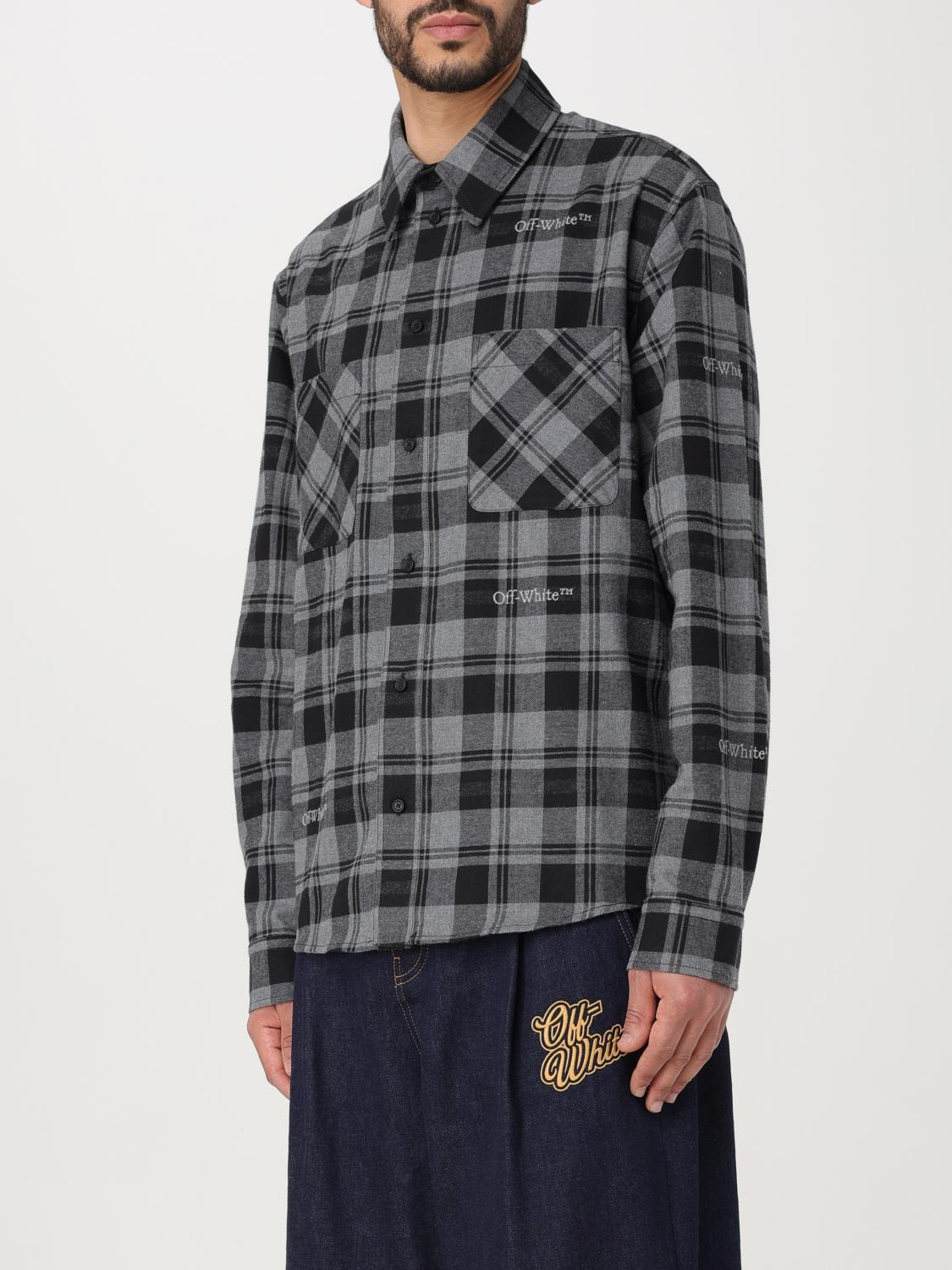 [Off-White] Shirts Long Sleeve FW25 OMGE030C99FAB001 0800