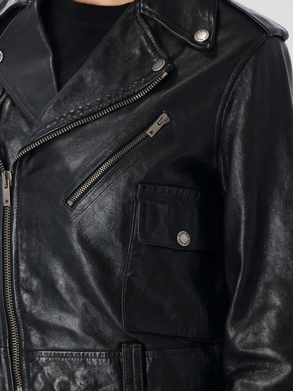 [Golden Goose] Leather Jacket FW25 GWP02137P00119590100