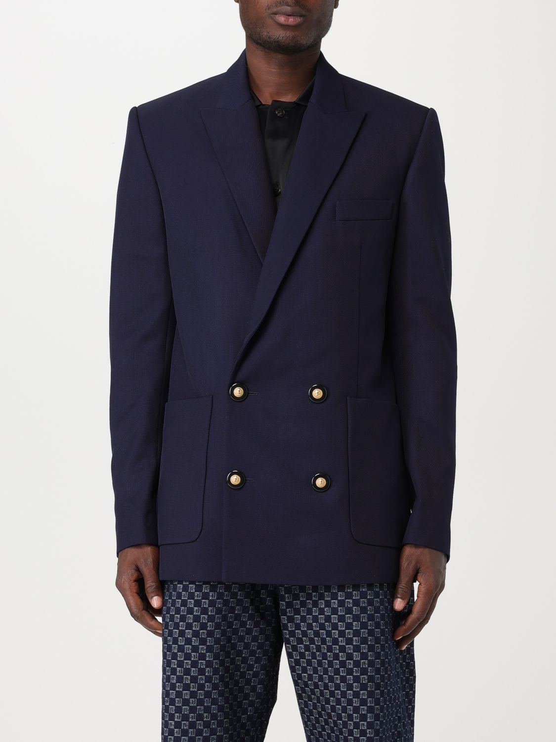 [Balmain] Casual Jacket FW25 BH0SI625WB02 6UB