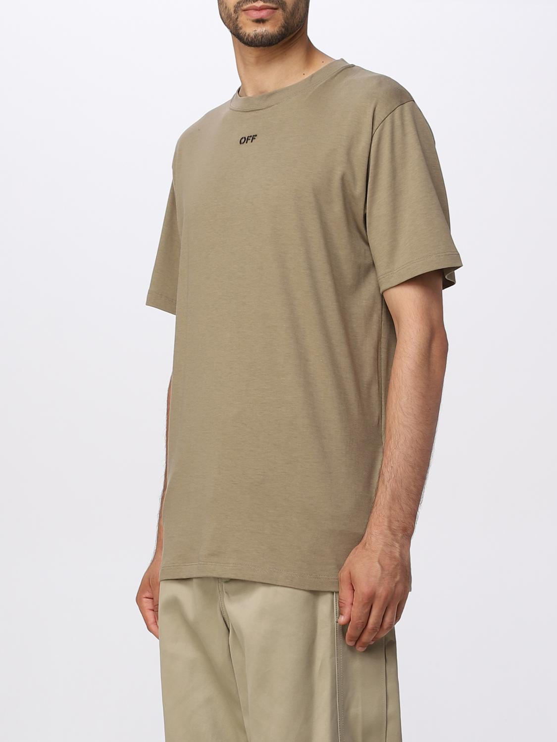 [Off-White] T-shirts Short Sleeve FW25 OMAA027F23JER008 6110