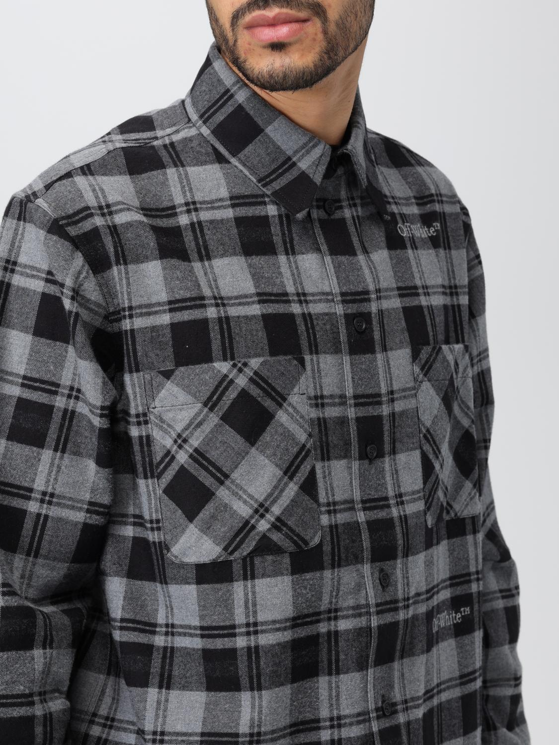 [Off-White] Shirts Long Sleeve FW25 OMGE030F23FAB001 0800