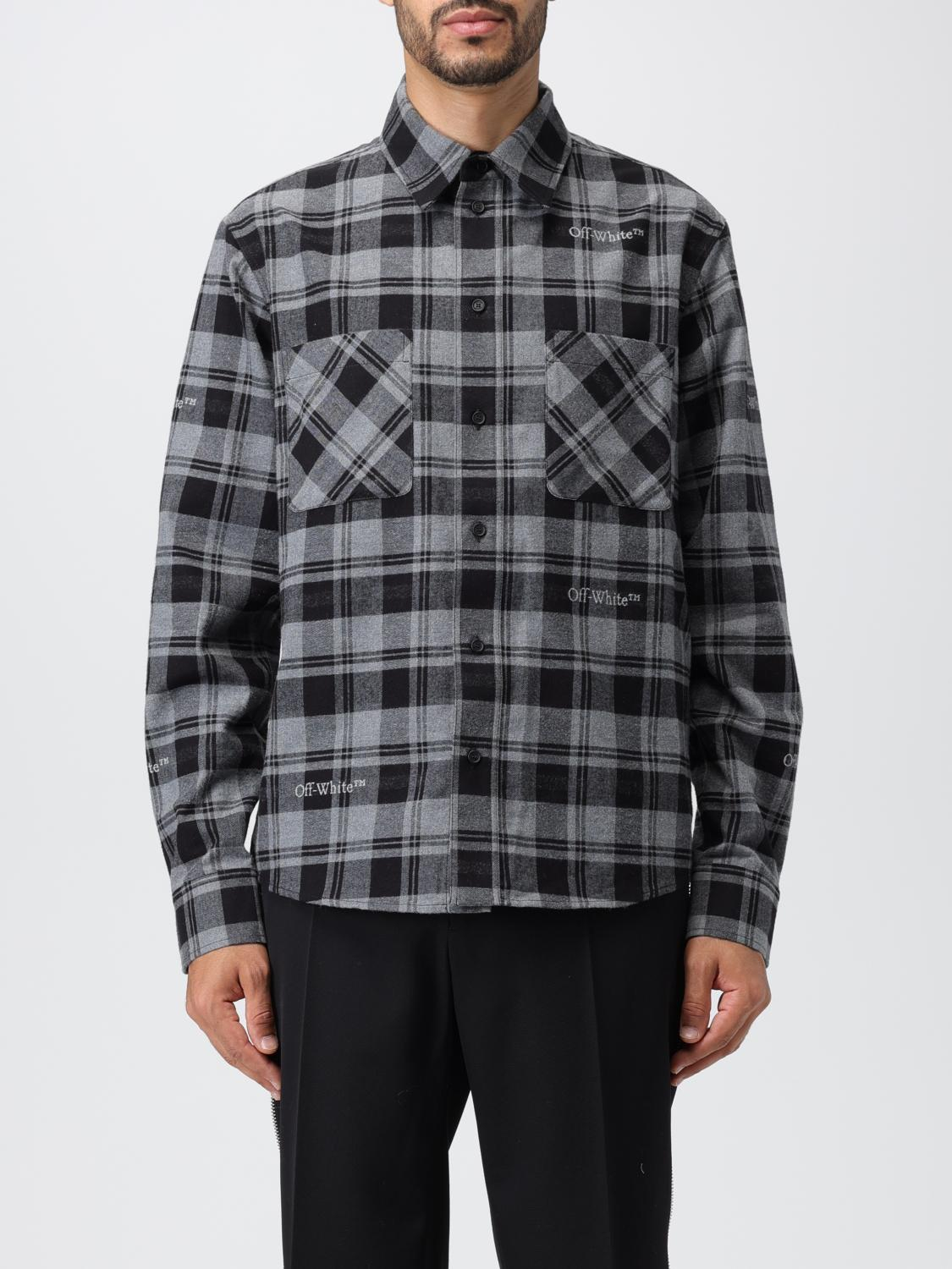 [Off-White] Shirts Long Sleeve FW25 OMGE030F23FAB001 0800