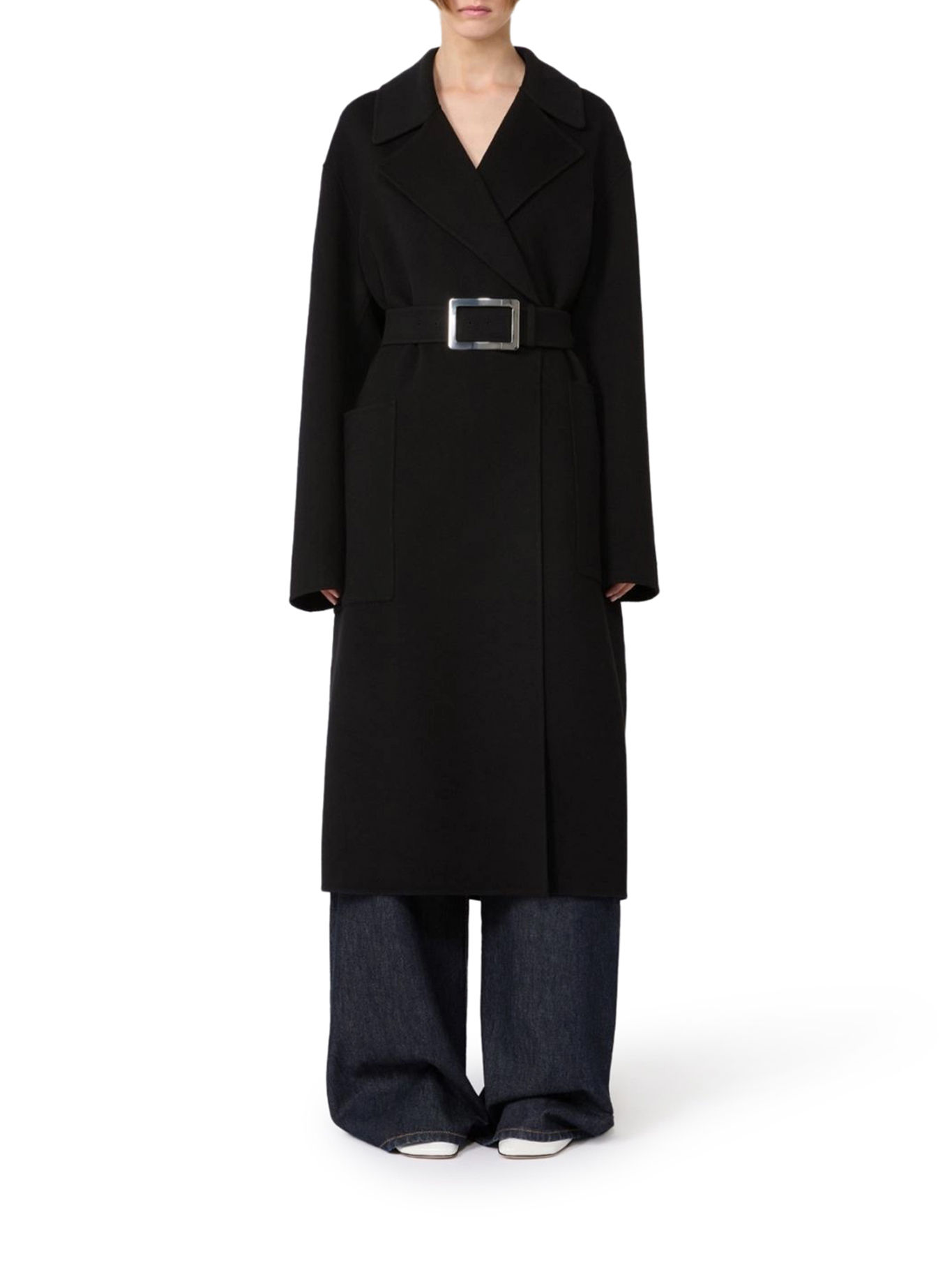 [SPORTMAX] Coat SS26 2612011041600013 BLACK