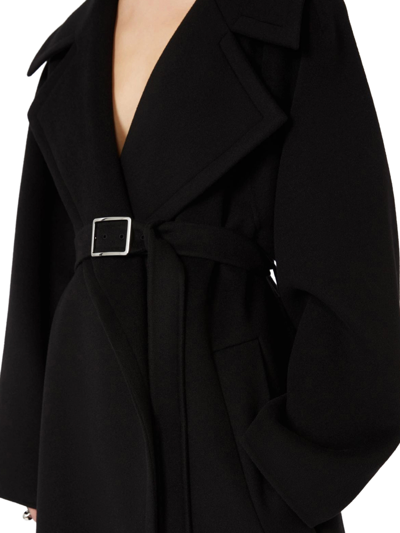 [SPORTMAX] Coat SS26 2612011011600013 BLACK