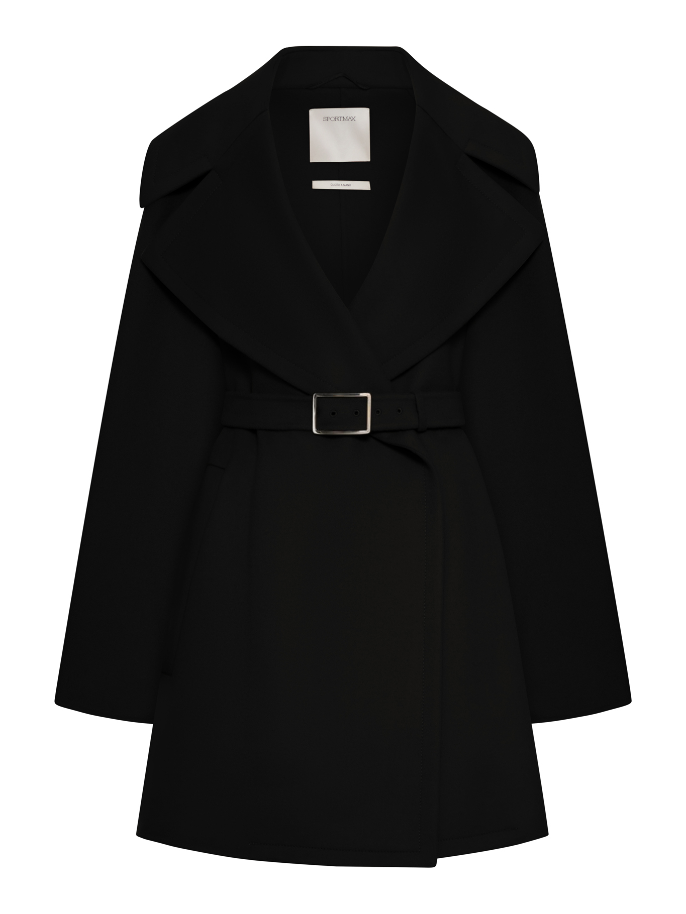 [SPORTMAX] Coat SS26 2612011011600013 BLACK