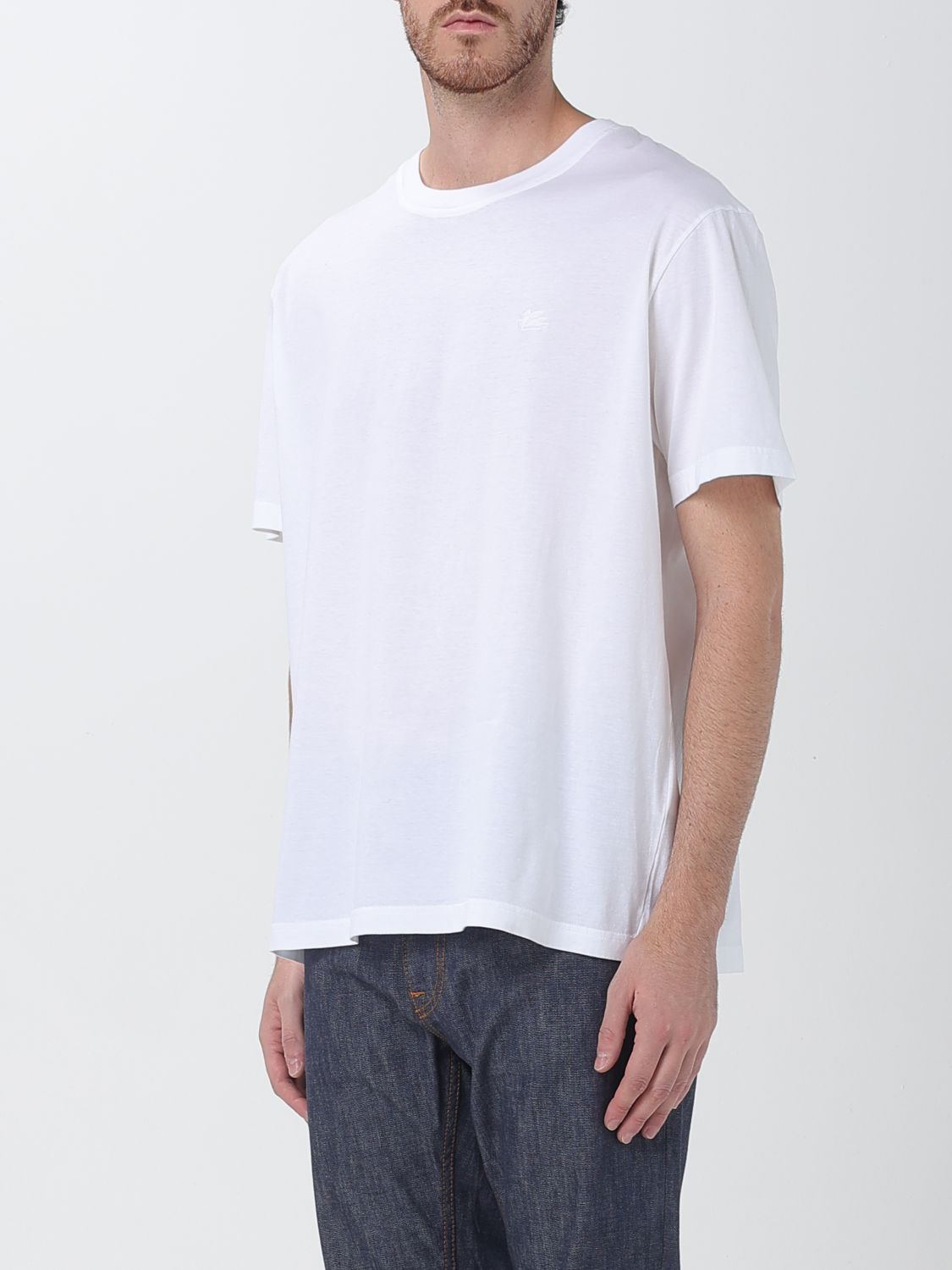 [Etro] T-shirts Short Sleeve FW25 MRMA0002AJ262 W0800