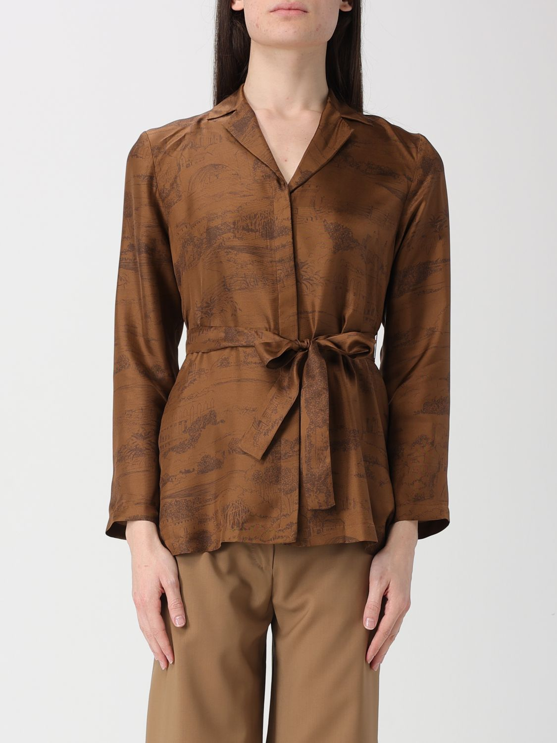 [MAX MARA STUDIO] Shirts Long Sleeve SS26 2616191031600 004
