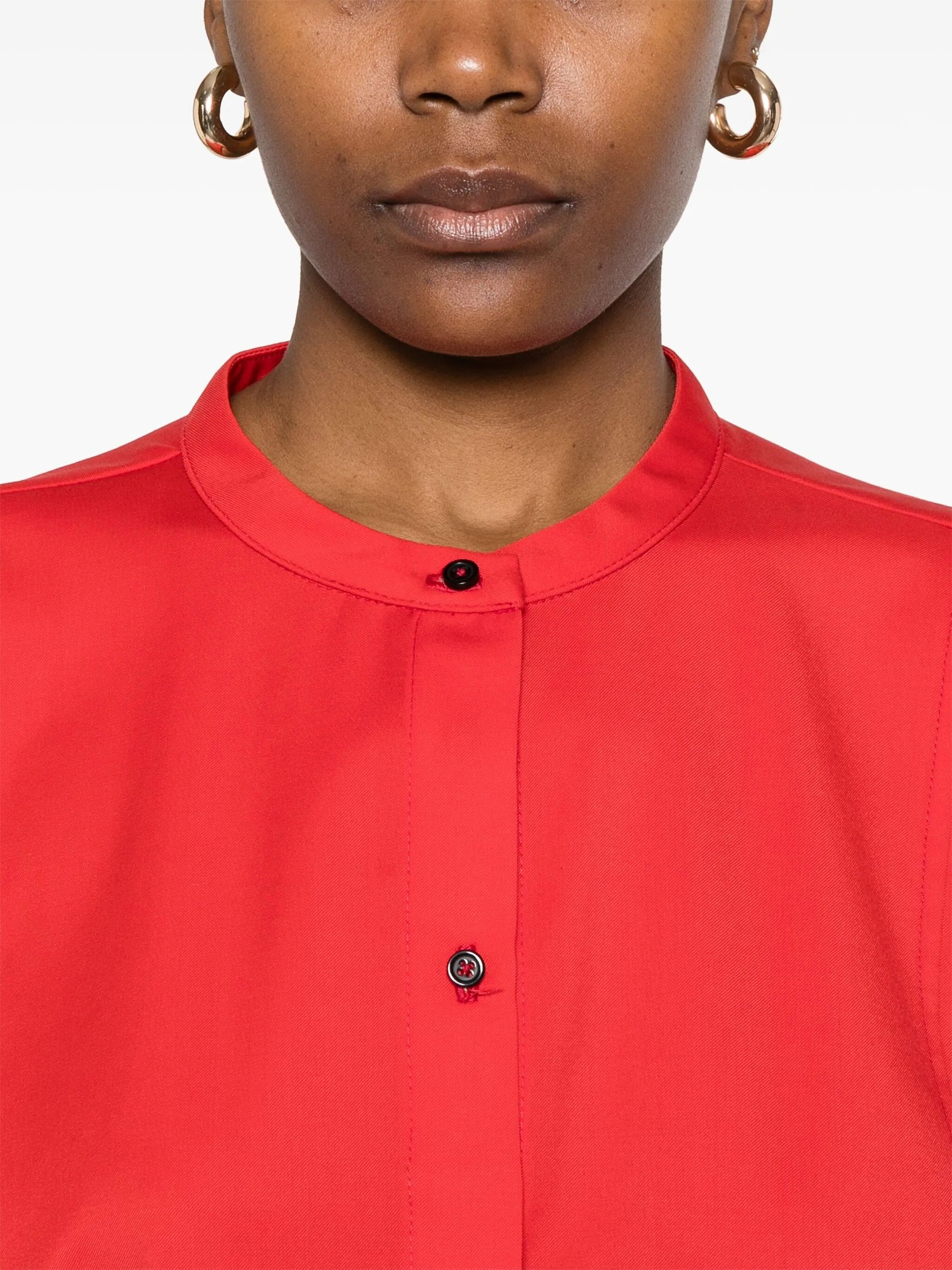 [LOULOU STUDIO] Shirts Short Sleeve SS25 AYLIN