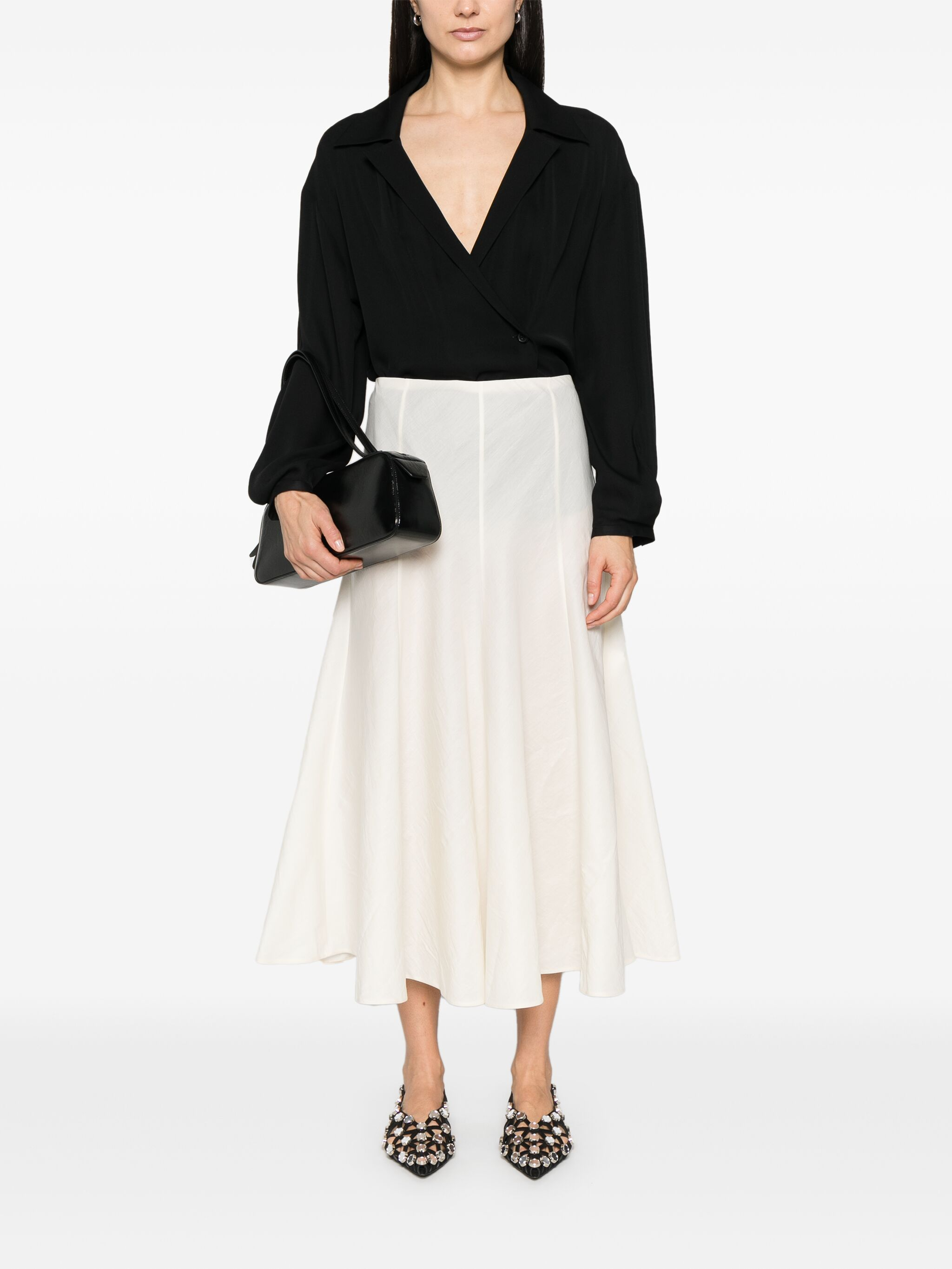 [KHAITE] Midi skirt SS25 4142385