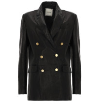 [TAGLIATORE] Leather Jacket FW25 JOSIEAI_CHI250625I230NERO