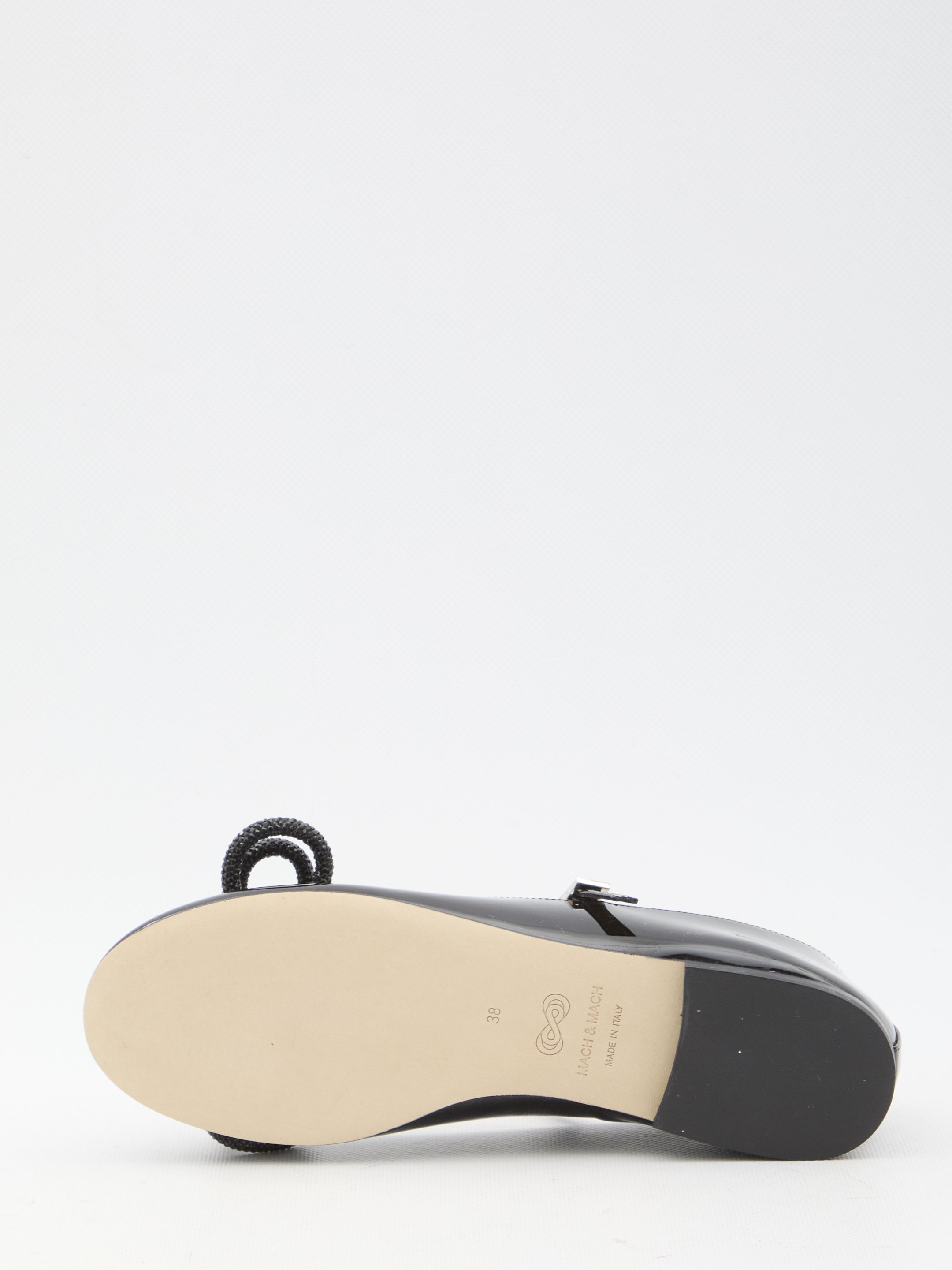 [MACH&MACH] Flat shoes FW24 PF24-S0741-010_PAT_BLK