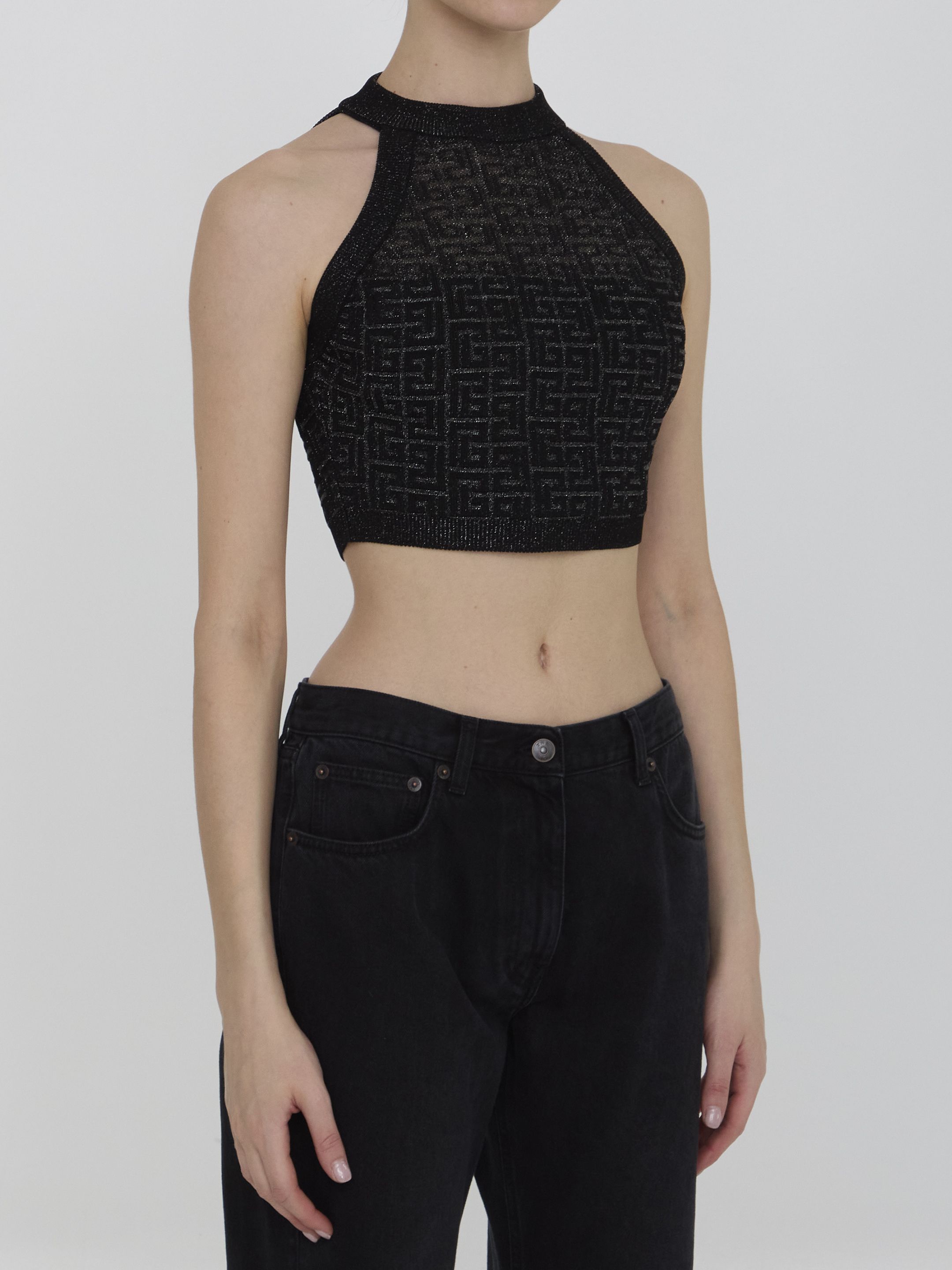 [Balmain] Tank top FW24 DF1AB026_KG96_EAC