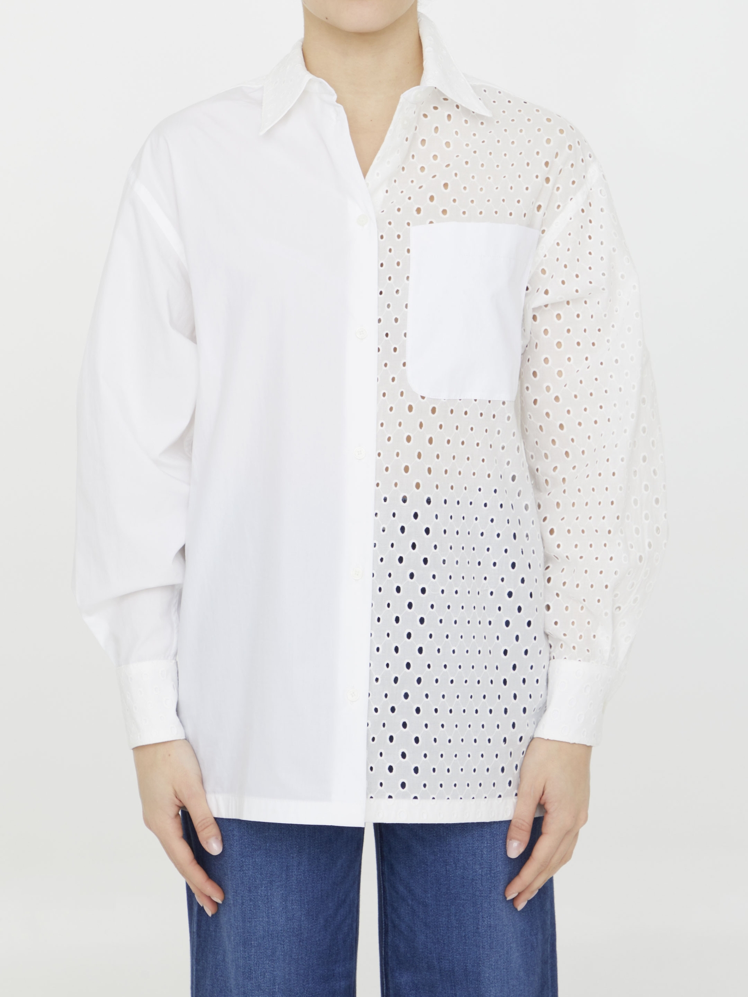 [Kenzo] Shirts Long Sleeve SS23 FD52CH078_9FG_02