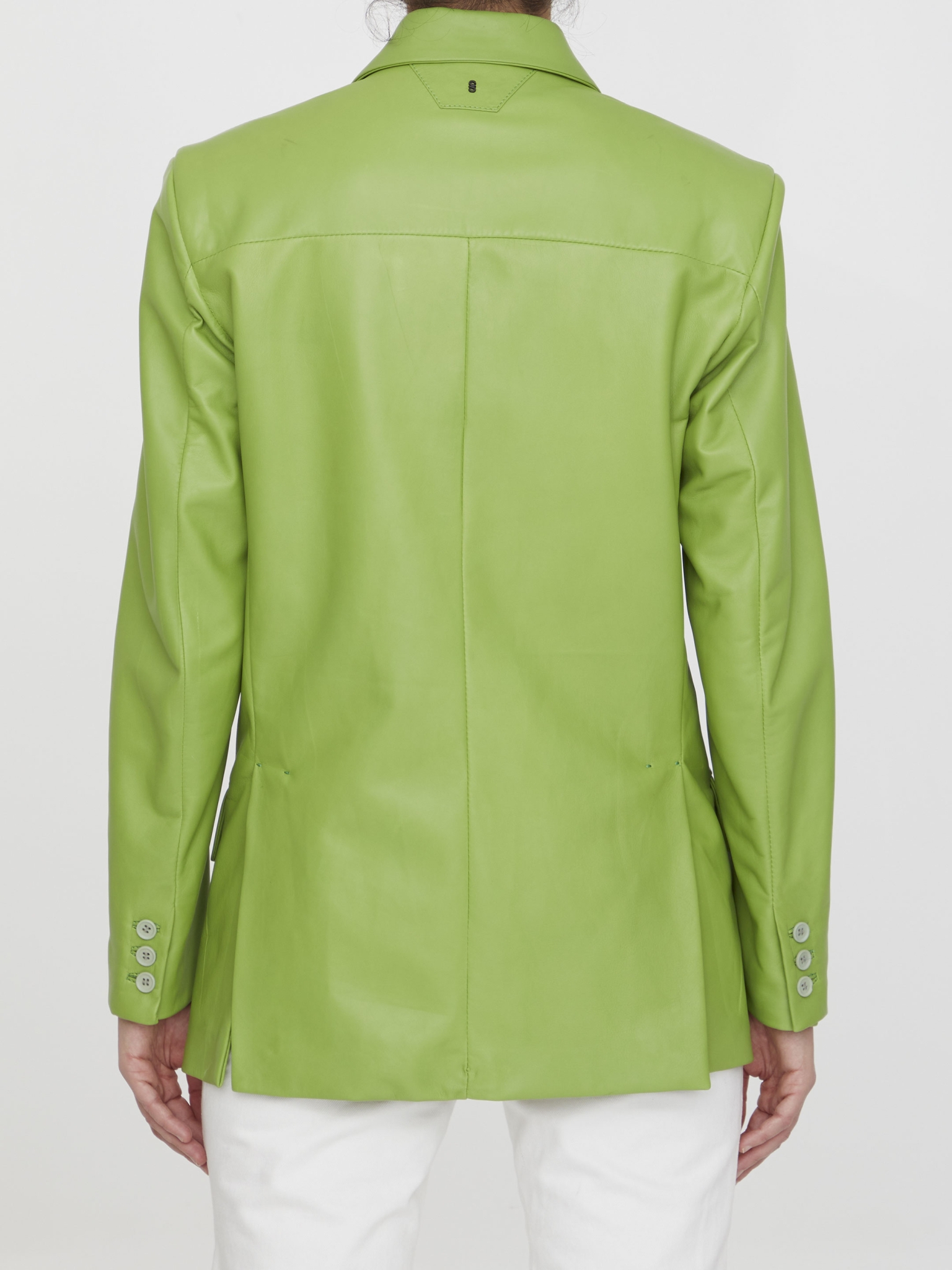[SALVATORE SANTORO] Leather Jacket SS23 S23SANTD-44060D_GLOV_LIME