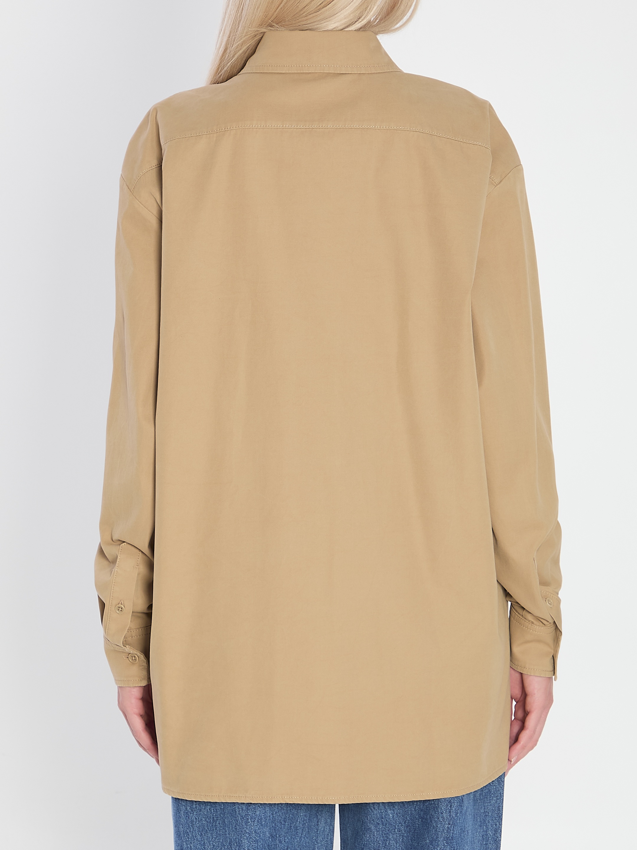 [THE ROW] Shirts Long Sleeve SS25 9055_W3670_BEI