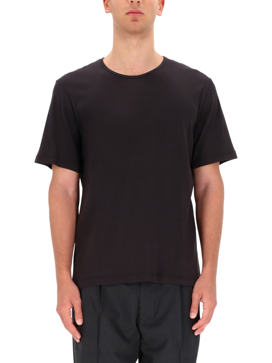 [LEMAIRE] T-shirts Short Sleeve FW25 TO1109_LJ1016BK998