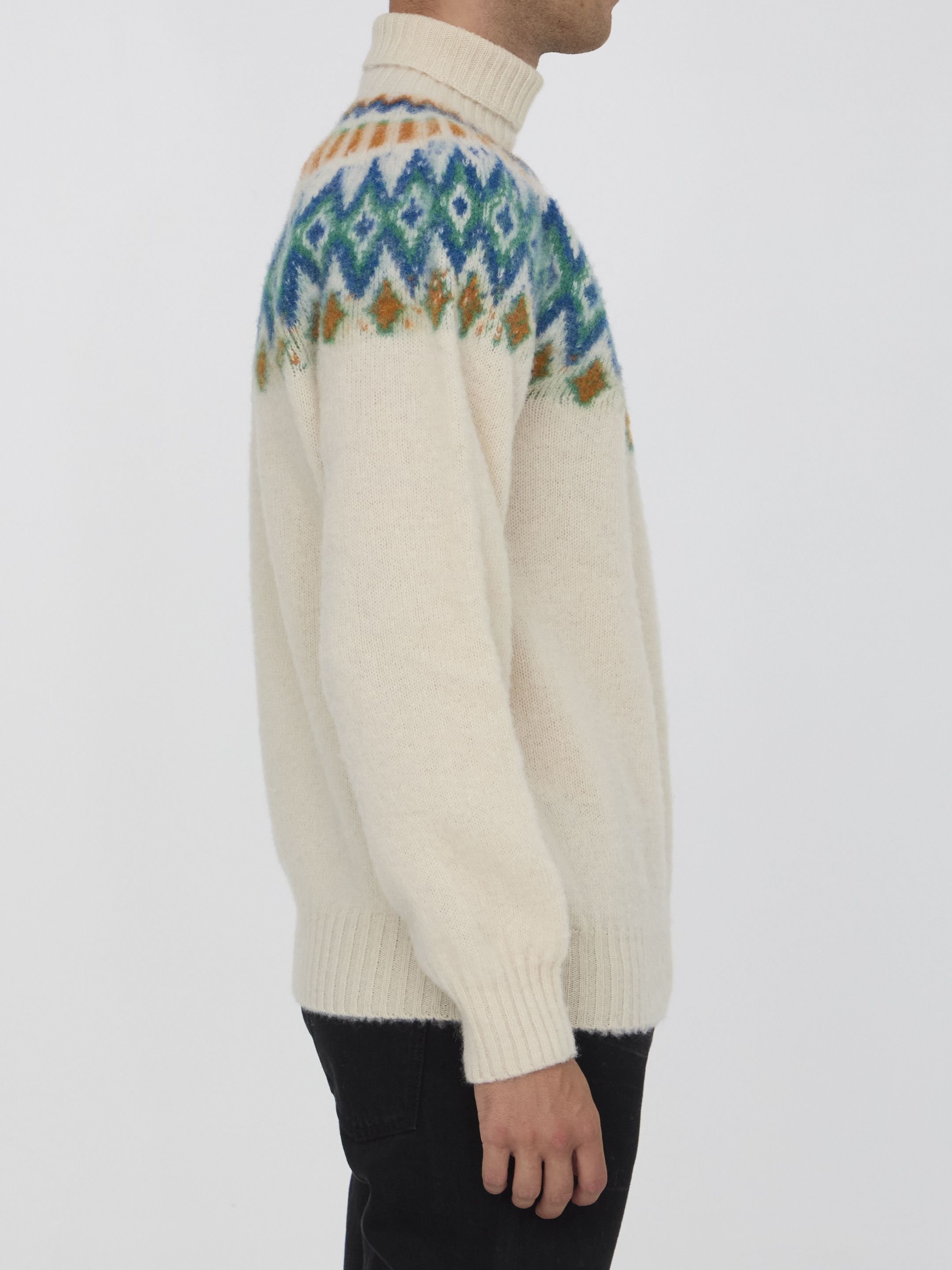 [Howlin] Knitwear FW24 LOVE ON THE ROCKS__ECRU