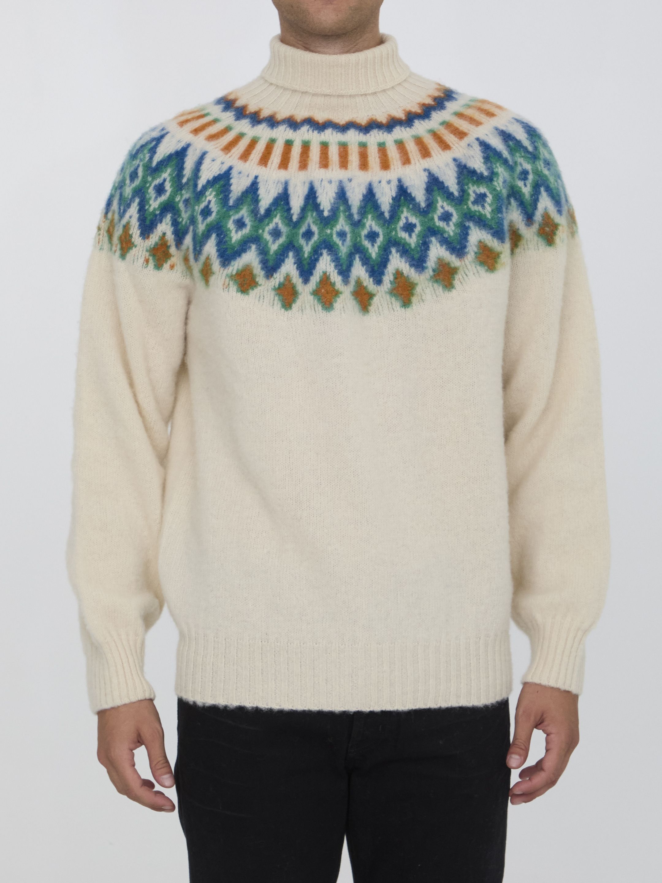 [Howlin] Knitwear FW24 LOVE ON THE ROCKS__ECRU