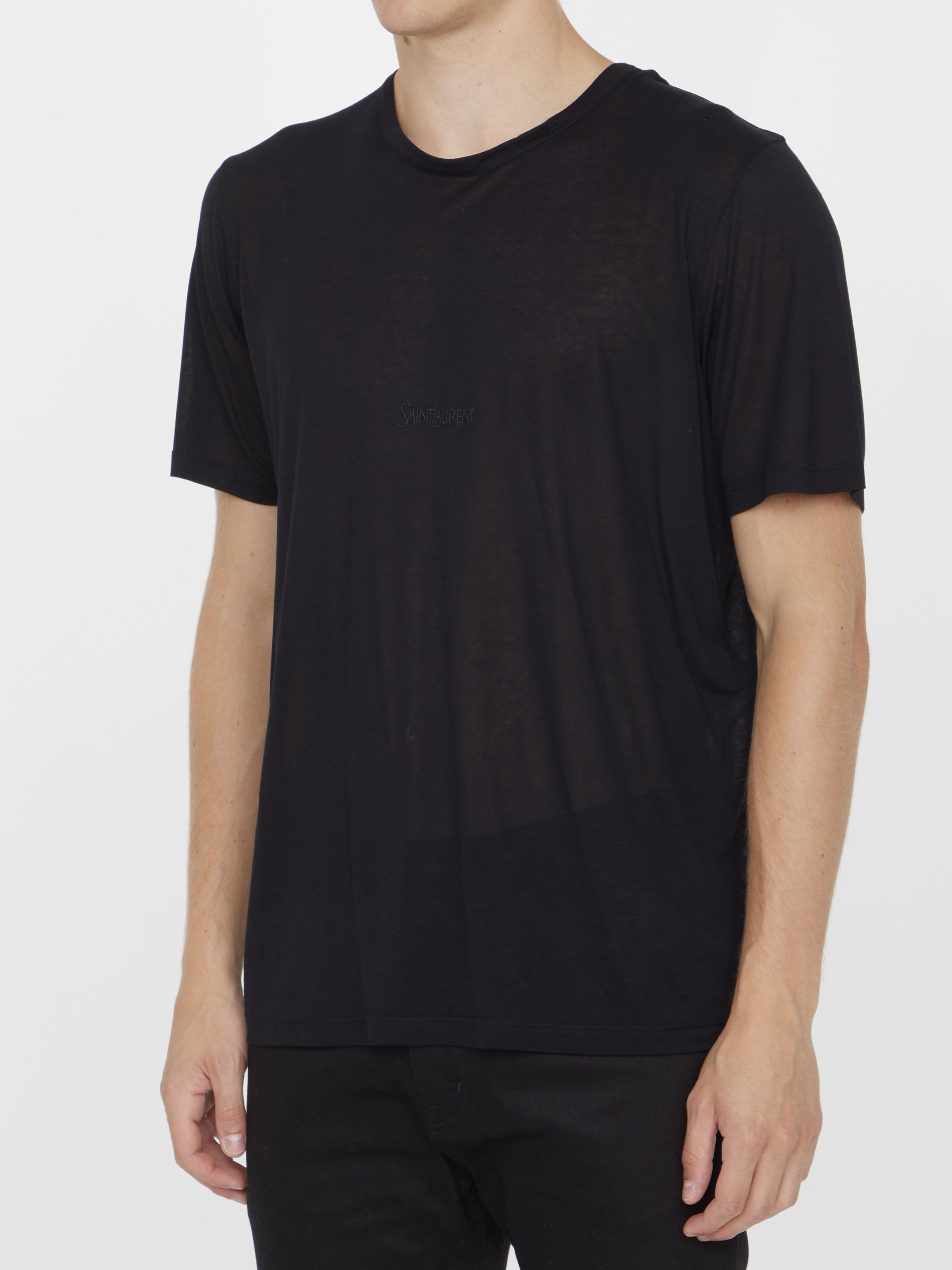 [Saint Laurent] T-shirts Short Sleeve FW25 749102_Y37IL_1000