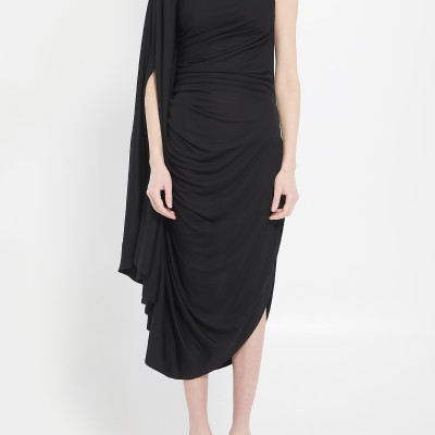 [Bottega Veneta] Sleeveless dress SS25 819930_V4N20_1000