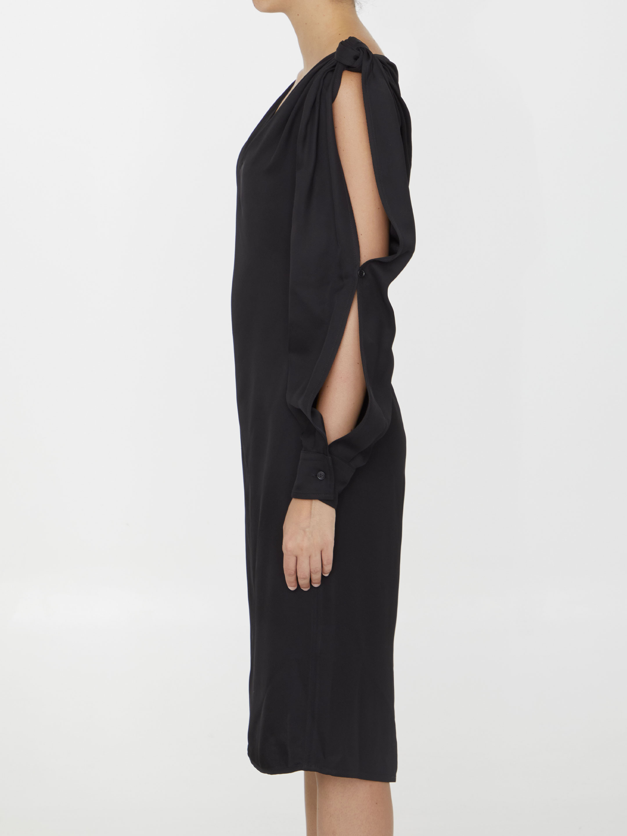 [Bottega Veneta] Long sleeve dress FW23 750275_V35B0_1000