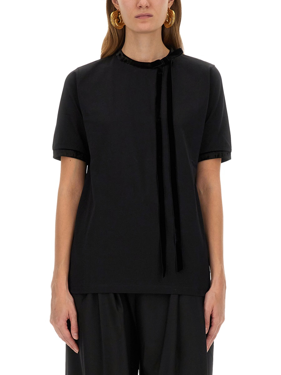 [Nina Ricci] T-shirts Short Sleeve FW25 25AJTO035CO1108_U9000
