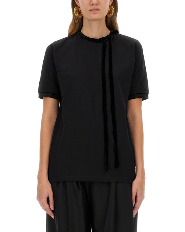 [Nina Ricci] T-shirts Short Sleeve FW25 25AJTO035CO1108_U9000