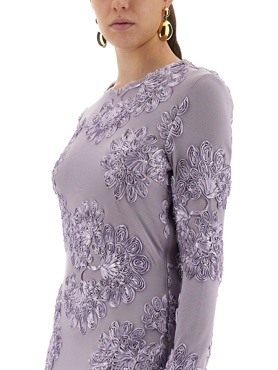[Rotate Birger Christensen] Long sleeve dress FW25 1142181429_BCR11401429