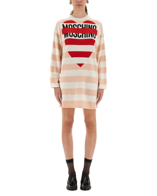 [Moschino Jeans] Long sleeve dress FW25 04998212_2166