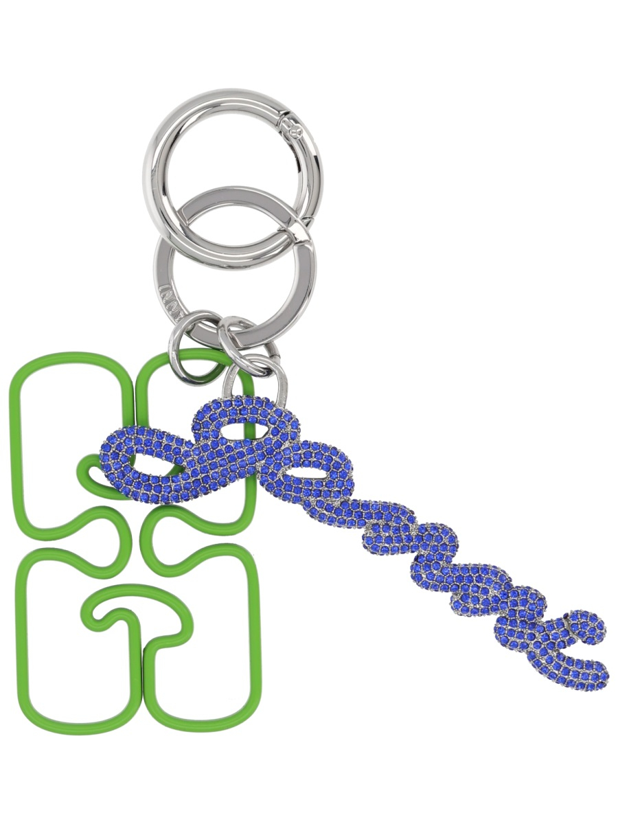 [GANNI] Keyring FW25 A7064_783