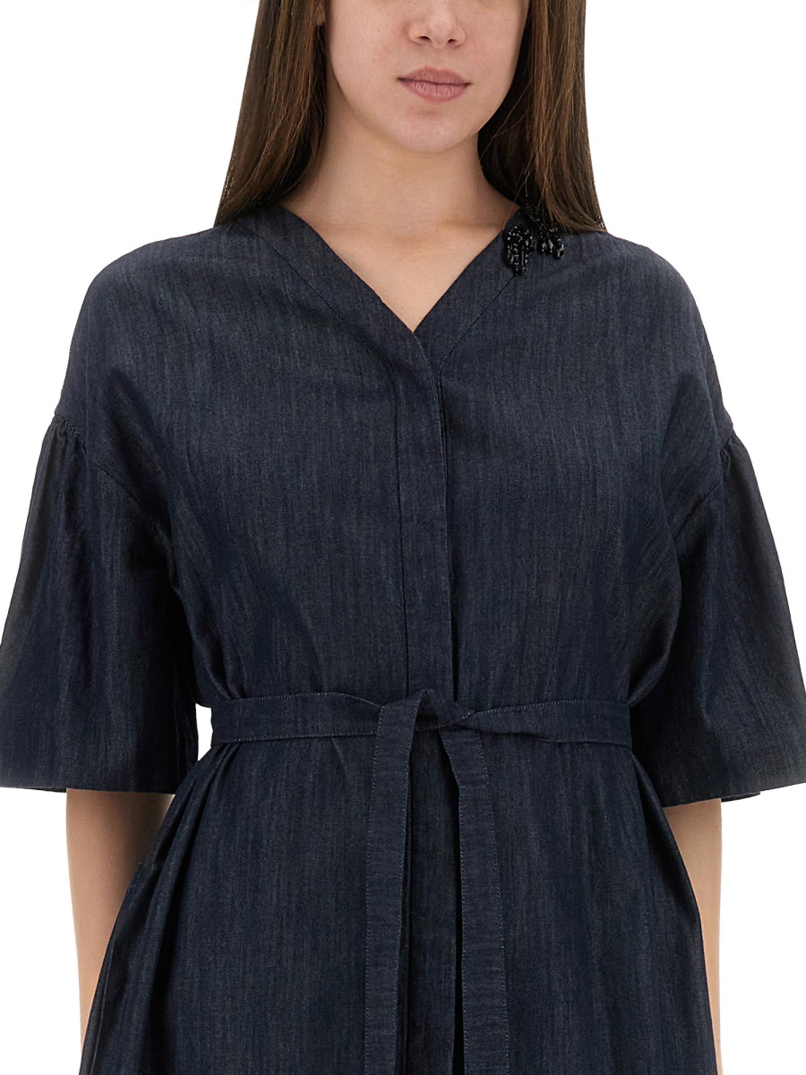 [S MAX MARA] Short sleeve dress FW25 2529226032600_275001