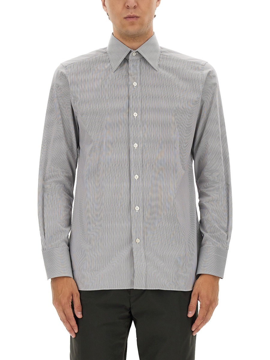 [Tom Ford] Shirts Long Sleeve FW25 HSBC01_CGP98WTA