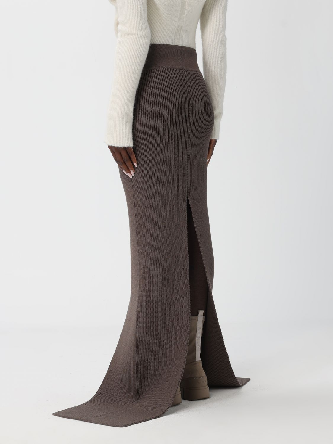 [Rick Owens] Long skirt FW25 RO02E4672KWVH 78