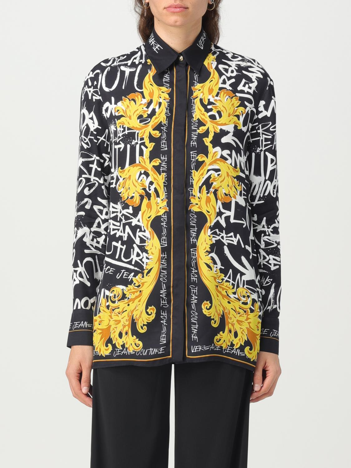 [VERSACE JEANS COUTURE] Shirts Long Sleeve FW23 75HAL2P2NS314 G89