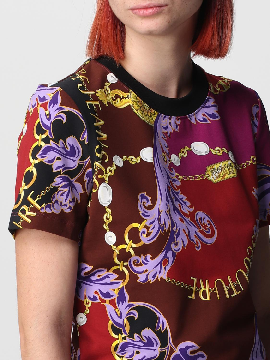[VERSACE JEANS COUTURE] T-shirts Short Sleeve FW23 75HAH608JS214 G51