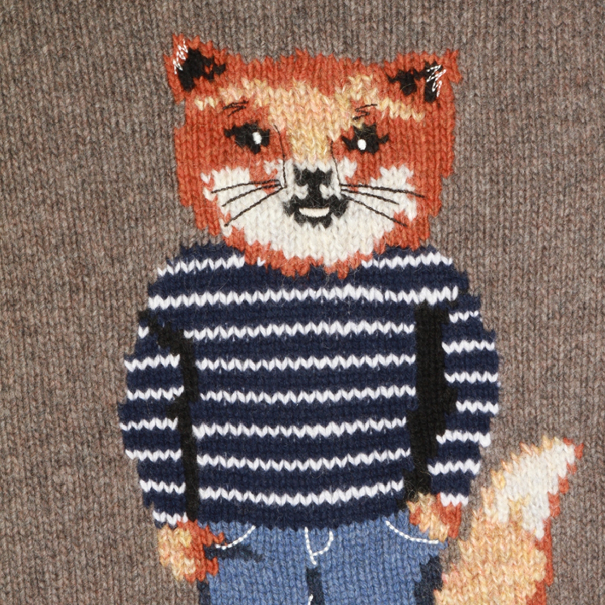 [MAISON KITSUNE] Knitwear FW25 PM00806KH0002H170
