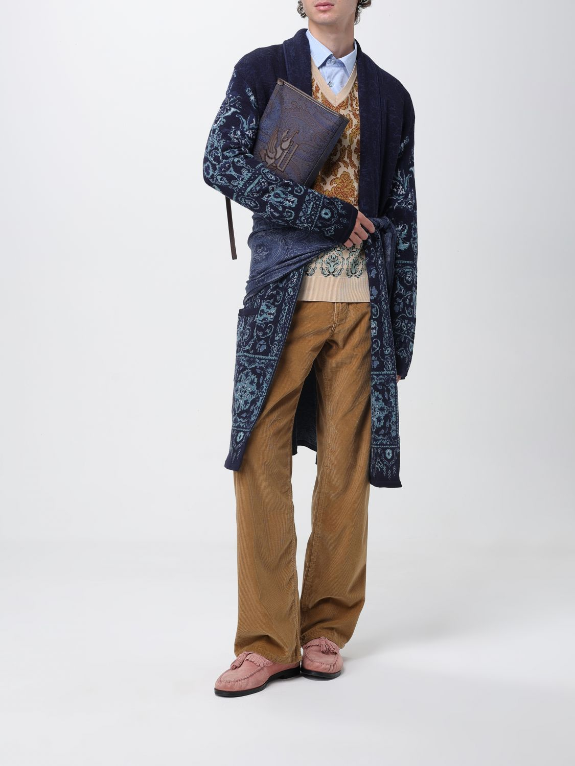 [Etro] Shirts Long Sleeve FW25 MRIB000299TR579 B0665