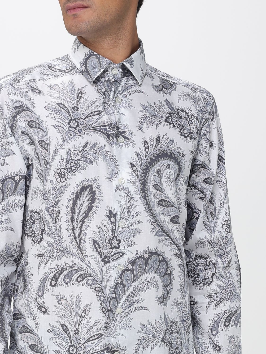 [Etro] Shirts Long Sleeve FW25 MRIB000199SA5L1 X0883