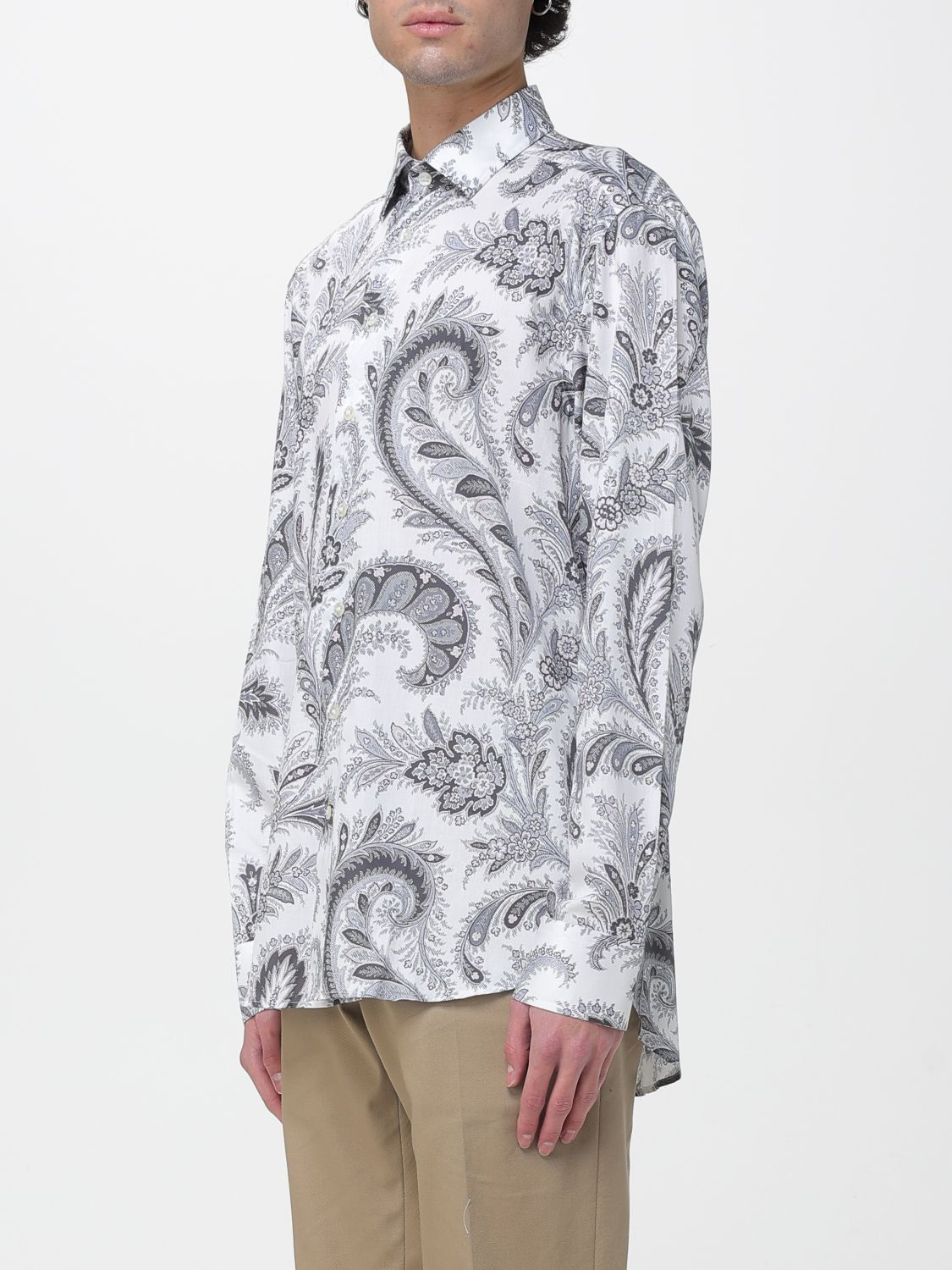 [Etro] Shirts Long Sleeve FW25 MRIB000199SA5L1 X0803