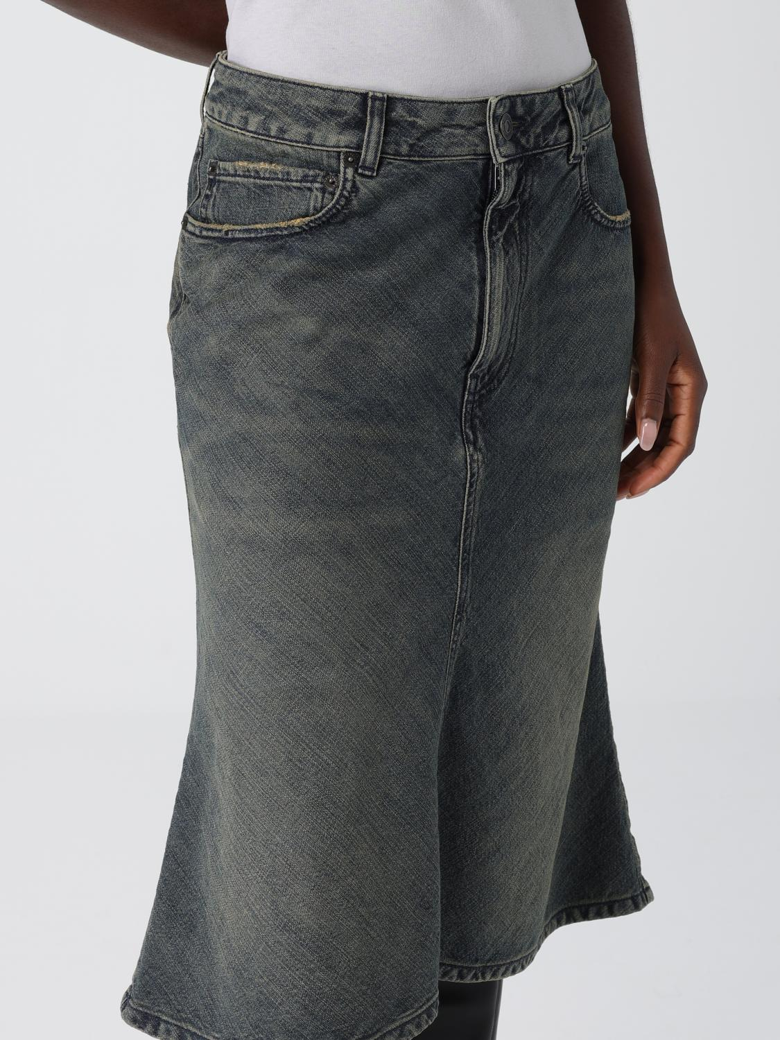 [Balenciaga] Midi skirt FW25 852330TTW76 3394