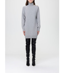 [Balmain] Long sleeve dress FW25 FF0R9382KI87 9UB