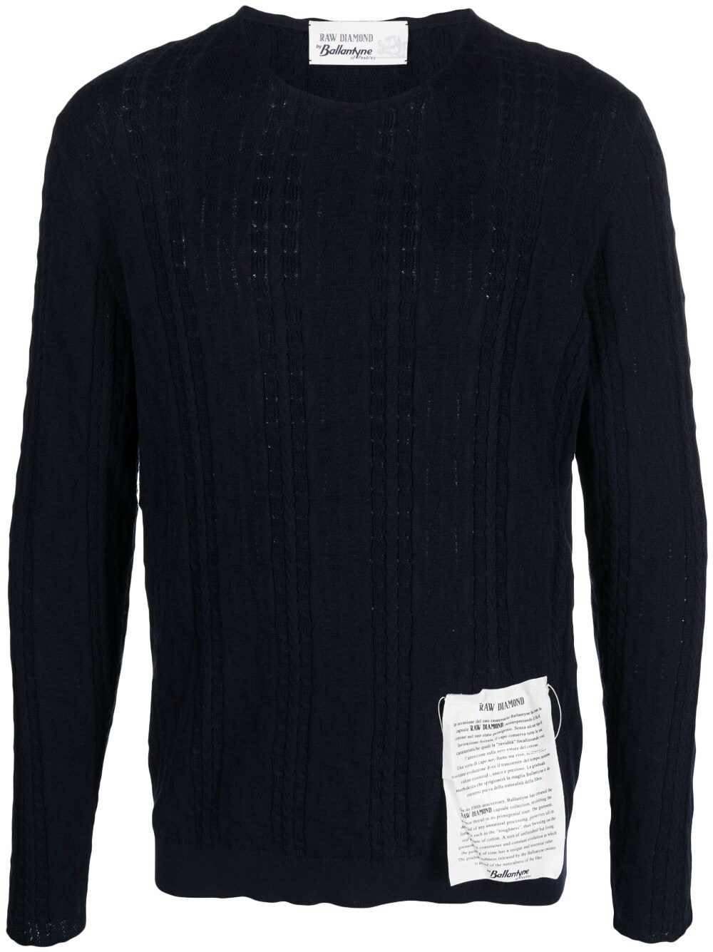 [BALLANTYNE] Knitwear SS23 B4P17214CP613777