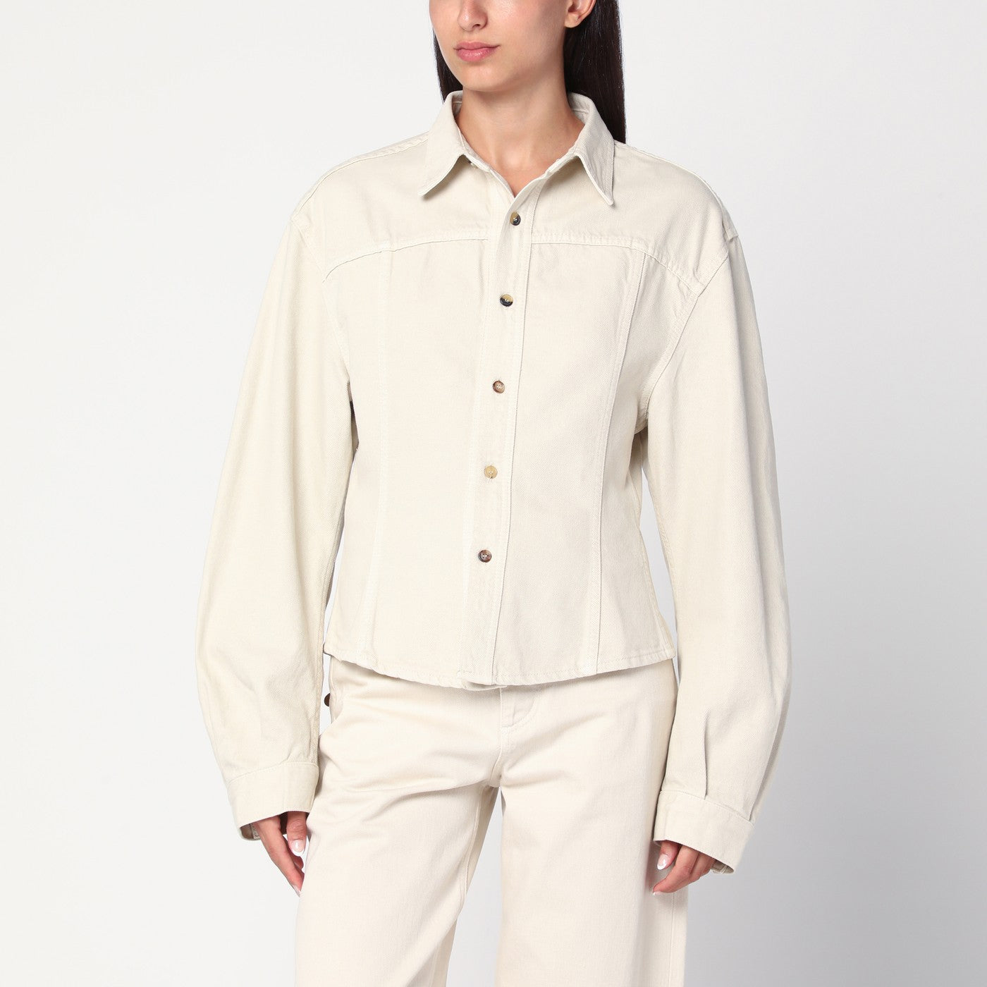 [HAIKURE] Shirts Long Sleeve FW25 HEW06092GF139PXCO