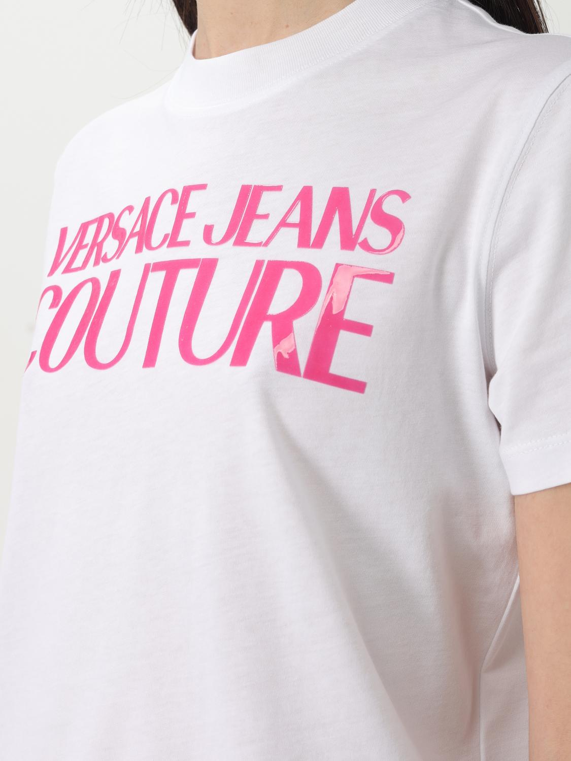 [VERSACE JEANS COUTURE] T-shirts Short Sleeve SS25 78HAHE05CJ00E 003
