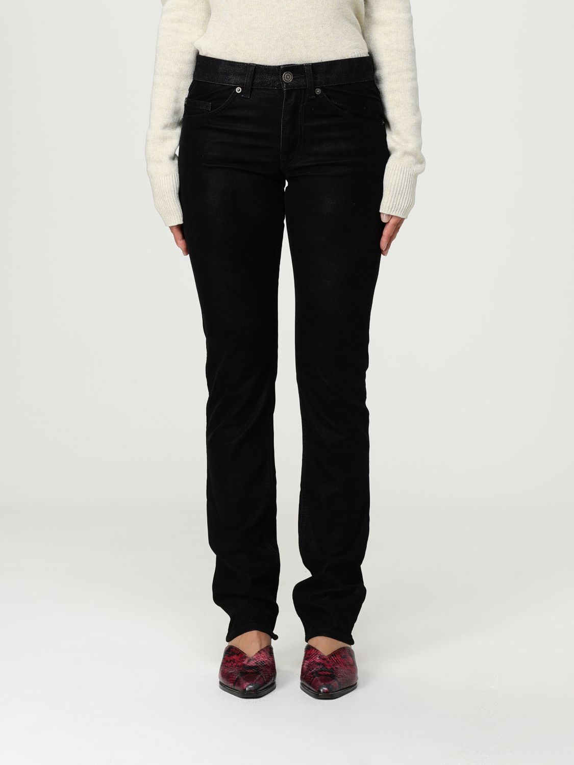[Isabel Marant Etoile] Trousers FW25 PA0561FAC3B01E 01BK