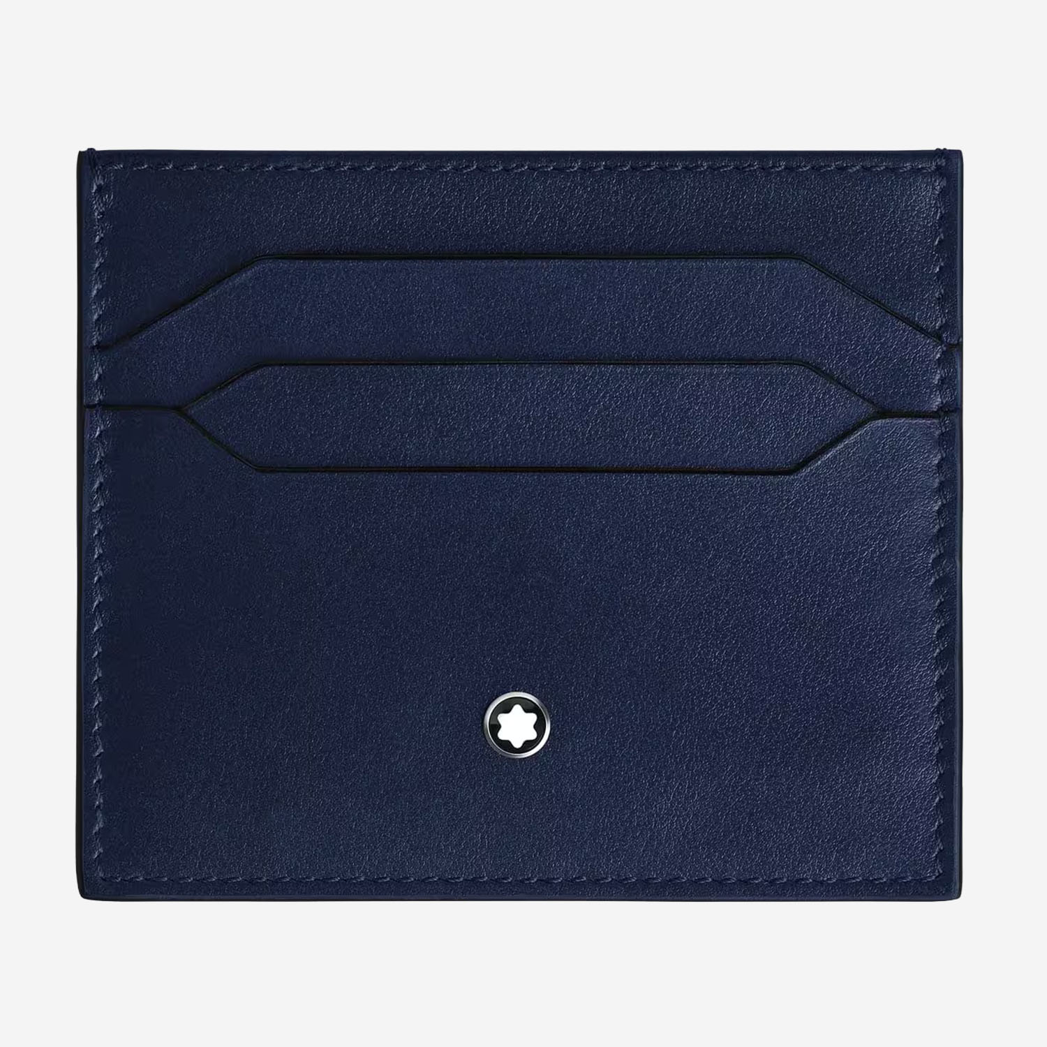 [Montblanc] Wallet SS26 221664BLACK/INK BLUE