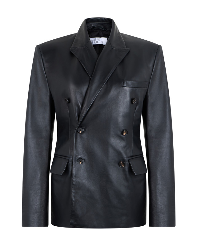 [Giuseppe di Morabito] Leather Jacket FW25 05FWJA096P05351_99